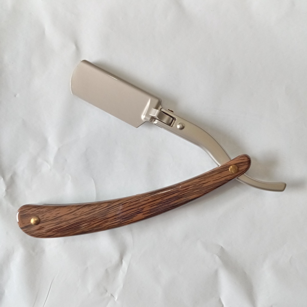Jual Razor Antelope Motif Kayu Perlengkapan Barbershop Alat Cukur ...