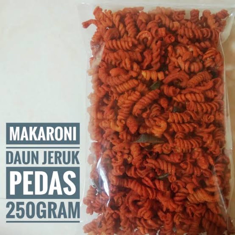 Jual Makaroni Spiral Gr Pedas Asin Daun Jeruk Balado Pedas D Jeruk Asin D Jeruk