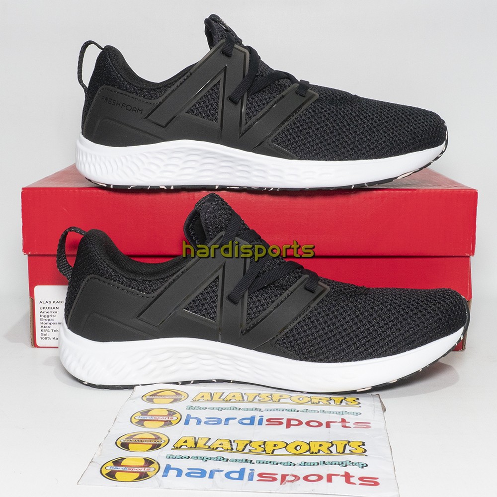 Jual Sepatu Running Wanita New Balance Fresh Foam Vero Sport WVSPTBL1 Black ORIGINAL Shopee Indonesia