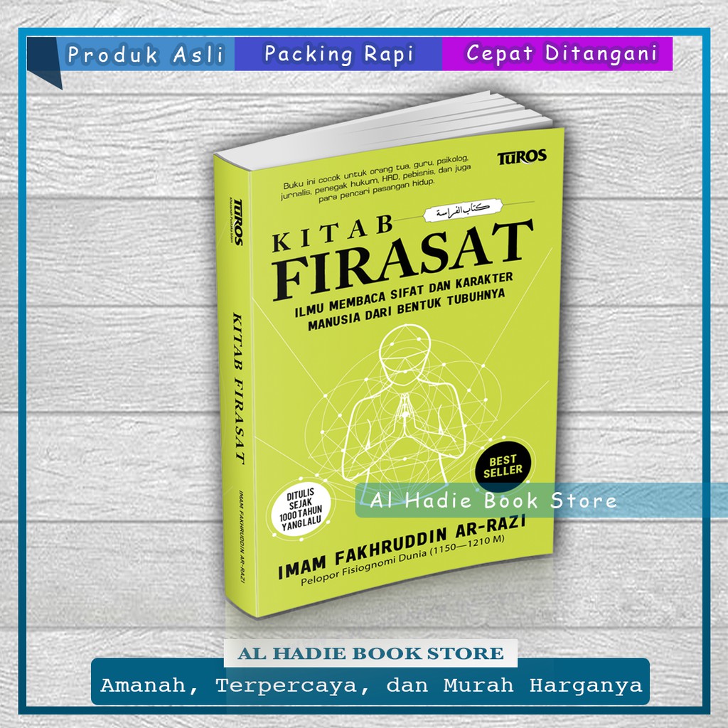 Jual KITAB FIRASAT (ASLI) Ilmu Membaca Sifat Dan Karakter Orang Dari ...