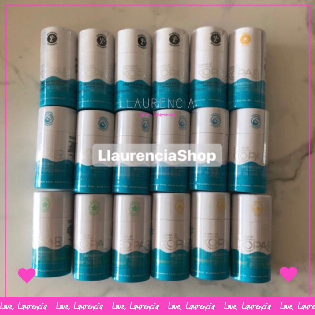 Jual Kopari coconut oil deodorant FULL SIZE CBD Original Charcoal Beach COASTAL DEO