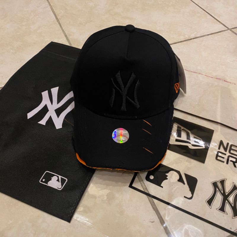 Jual TOPI NY MLB RIPPED | Shopee Indonesia