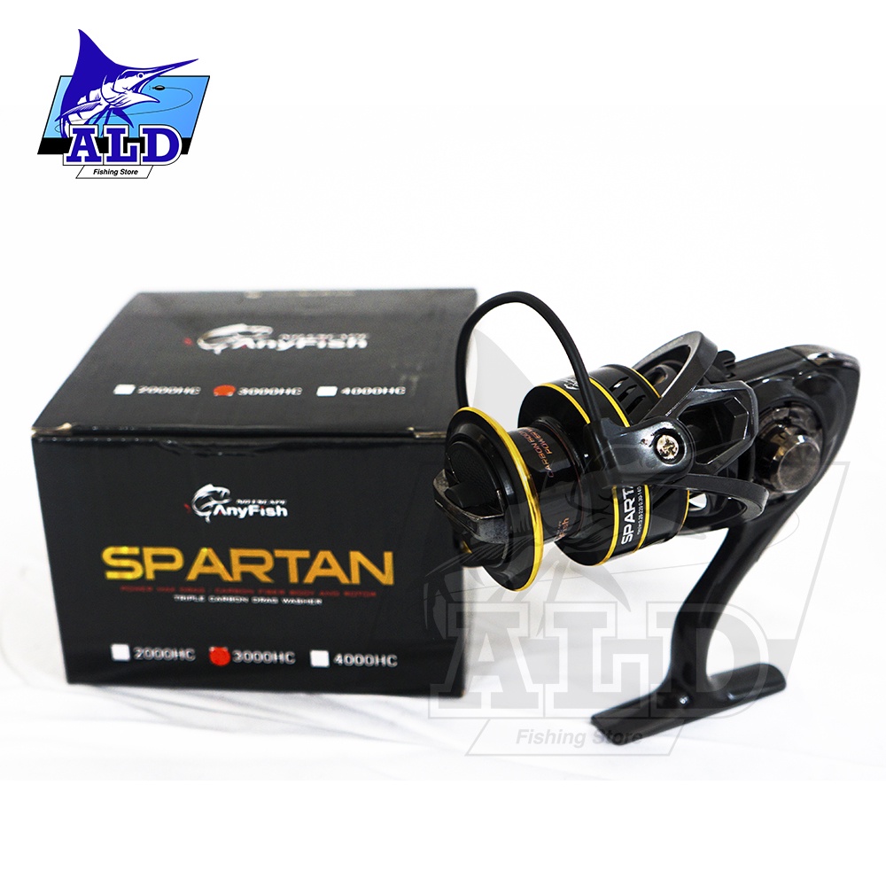 Jual Reel Pancing No Escape Any Fish SPARTAN 3000 - 4000 HC | Shopee ...