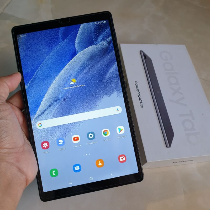 Jual Samsung Galaxy Tab A7 lite 3/32 Ram 3gb Rom 32gb second ...