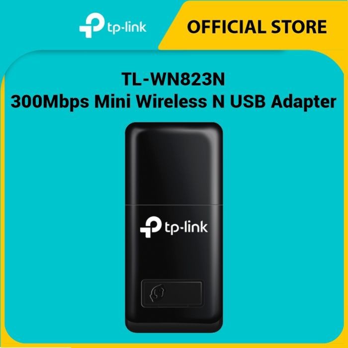 Jual TP-LINK TL-WN823N 300Mbps Mini Wireless N USB Adapter - Black ...