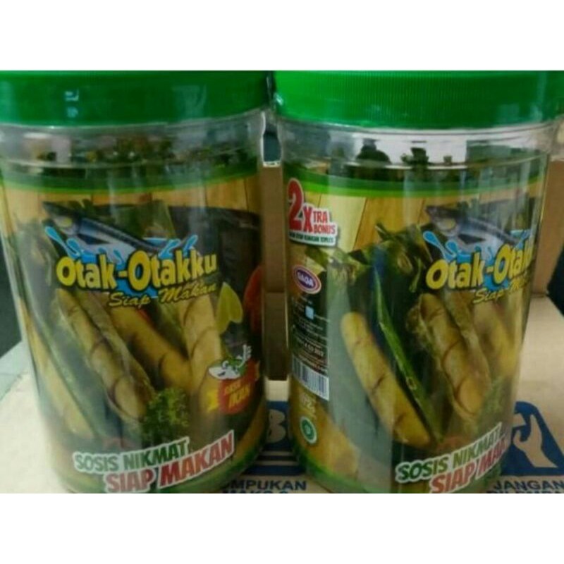 Jual Otak Otak Sosis Ikan Siap Makan 1 Toples Shopee Indonesia