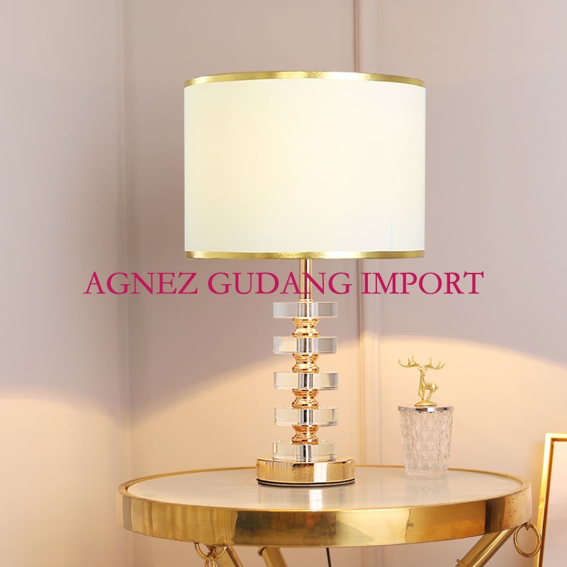 Jual Bedroom Lampu Meja Kristal Minimalis Modern Amerika Lampu Tidur ...