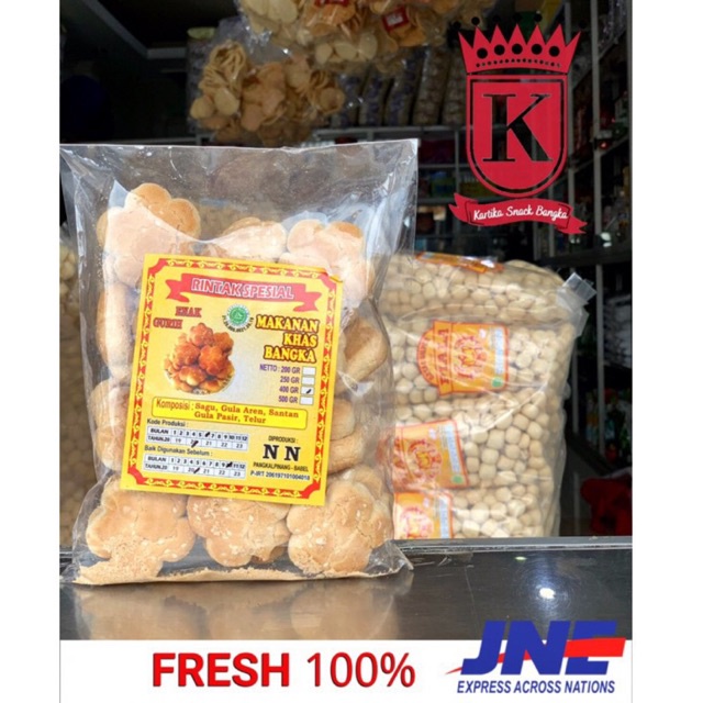 Jual Kue Rintak Khas Bangka Cap NN 400gram | Shopee Indonesia