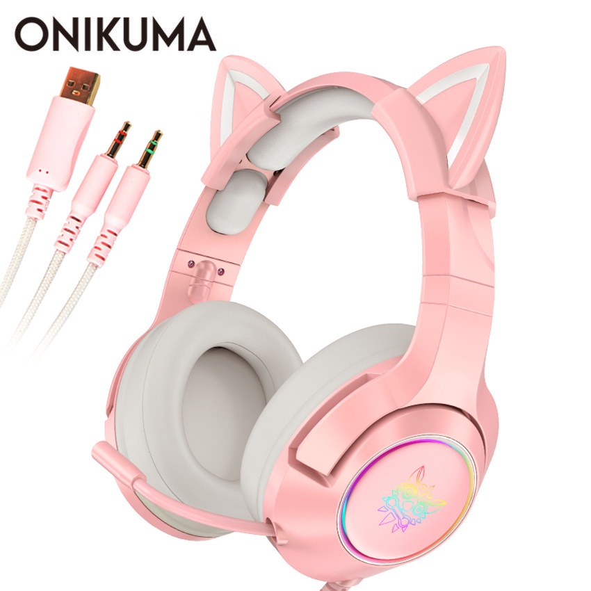 Cat ear best sale headphones shopee