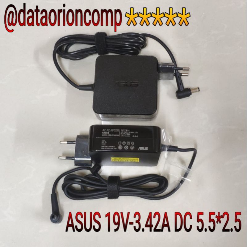 Jual Adaptor Charger Asus Kotak 19V 3.42A DC 5.5*2.5 Mm For Laptop Asus ...