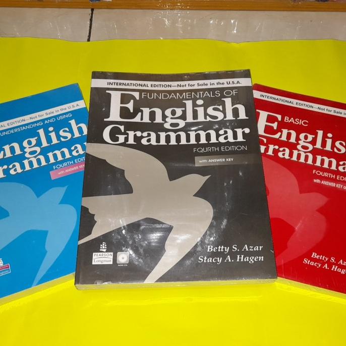 Jual ENGLISH GRAMMAR Paket 3 Buku ( BETTY SCHRAMPFER AZAR ) | Shopee ...