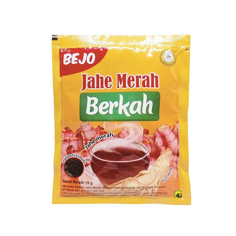 Jual BEJO JAHE MERAH SACHET ( ISI 12 SACHET ) | Shopee Indonesia