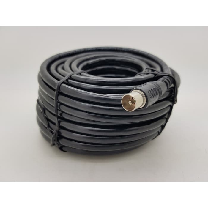 Jual Kabel Antena TV 15M FULL Plus Jek Konektor Ke TV