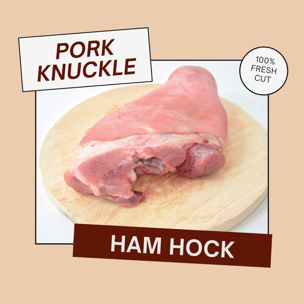 Jual Pork Knuckle Ham Hock Kaki Babi Daging Babi Fresh Berkualitas