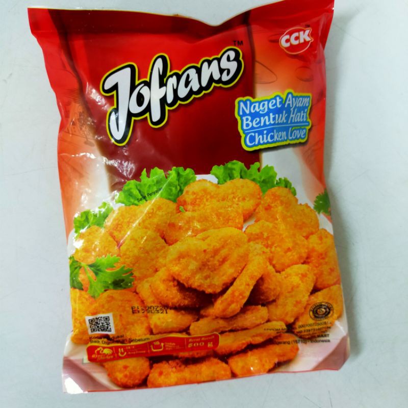 Jual Jofrans Nugget Naget Ayam Gr Kg Jofrans Nugget Kg Naget