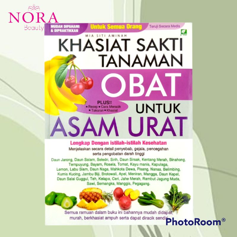 Jual Buku Khasiat Sakti Tanaman Obat Untuk Asam Urat Murah Shopee Indonesia 1816