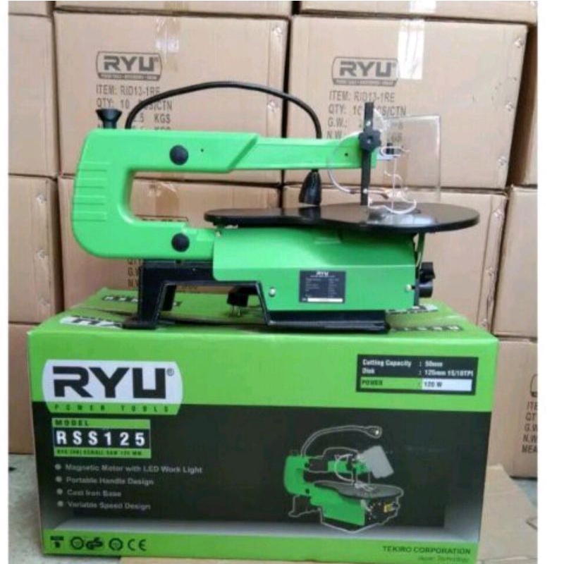 Jual RSS125 MESIN SCROLL SAW GERGAJI KAYU TRIPLEK 16