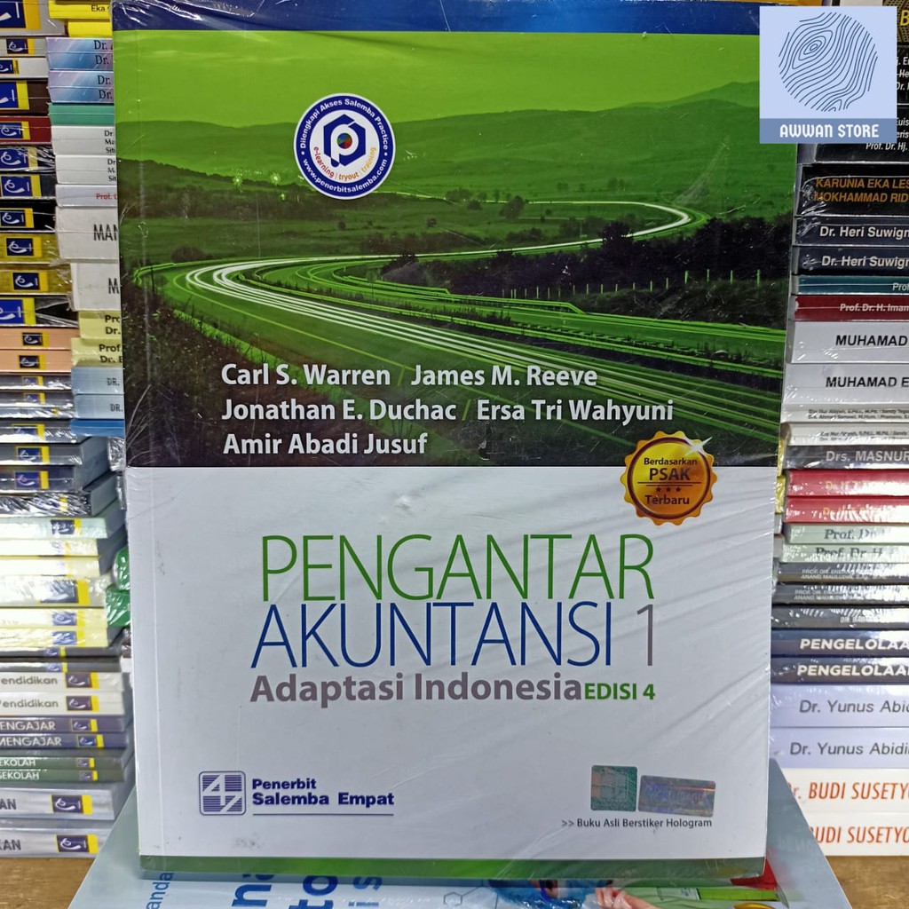 Jual Pengantar Akuntansi 1 Adaptasi Indonesia Edisi 4 Oleh Carls Warren ...