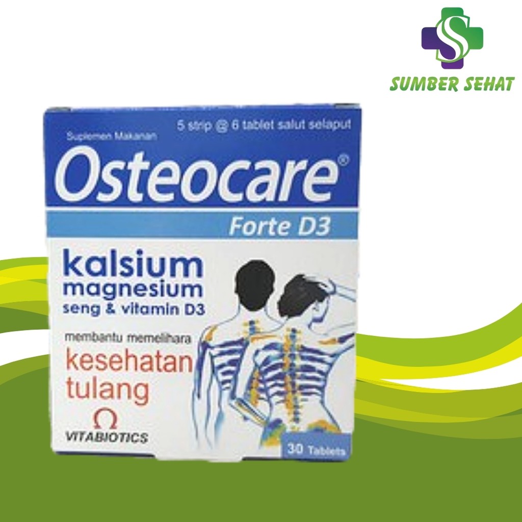 Jual OSTEOCARE FORTE D3 BOX 30 TABLET | Shopee Indonesia
