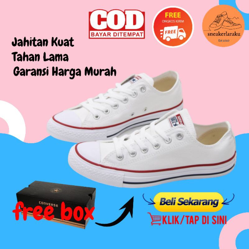 Jual Sepatu Sneakers Snikers Sniker Sapatu Sneker Converse Allstar