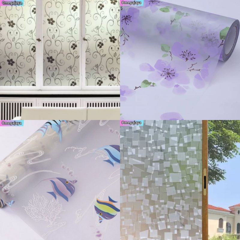 Jual Wallpaper Kaca Stiker Kaca Lebar90Cm | Shopee Indonesia