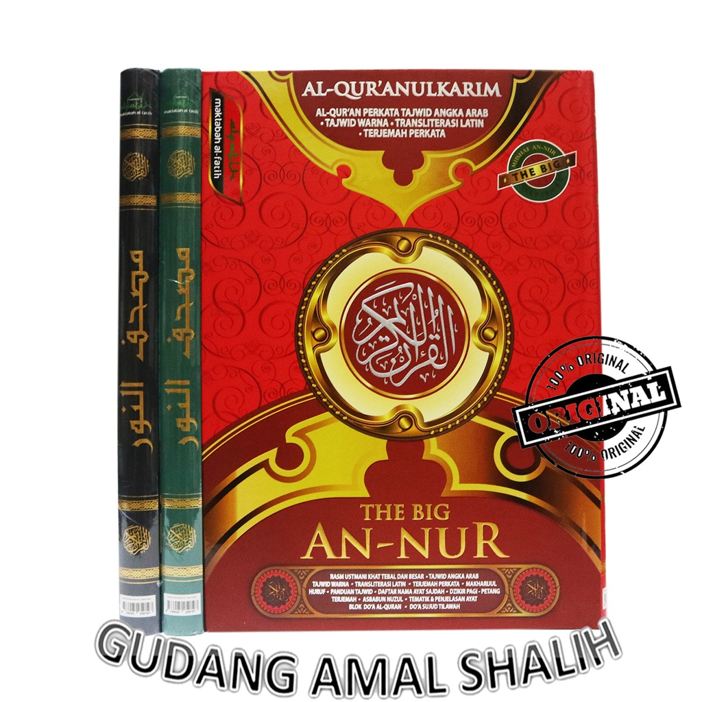 Jual Al Quran Terjemah Perkata Lansia The Big An Nur Jumbo ORIGINAL ...