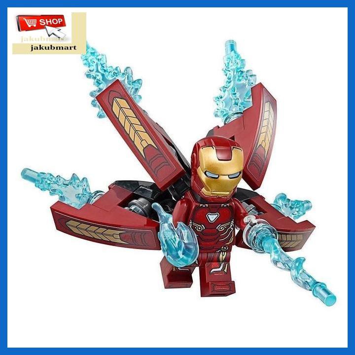LEGO® Super Heroes Iron Man Minifigure Mark 50 Infinity War Marvel 76108 sh0496