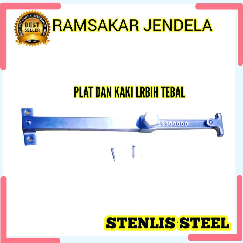 Jual RAMSKAR JENDELA LAMSKAR KOTAK STENLIS TEBAL MURAH HAK ANGIN ...
