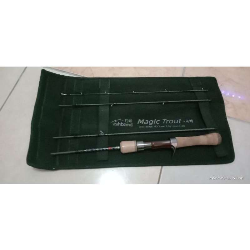 Jual stream rod magic trout fishband traveler rod 1 - 4 Lb | Shopee ...
