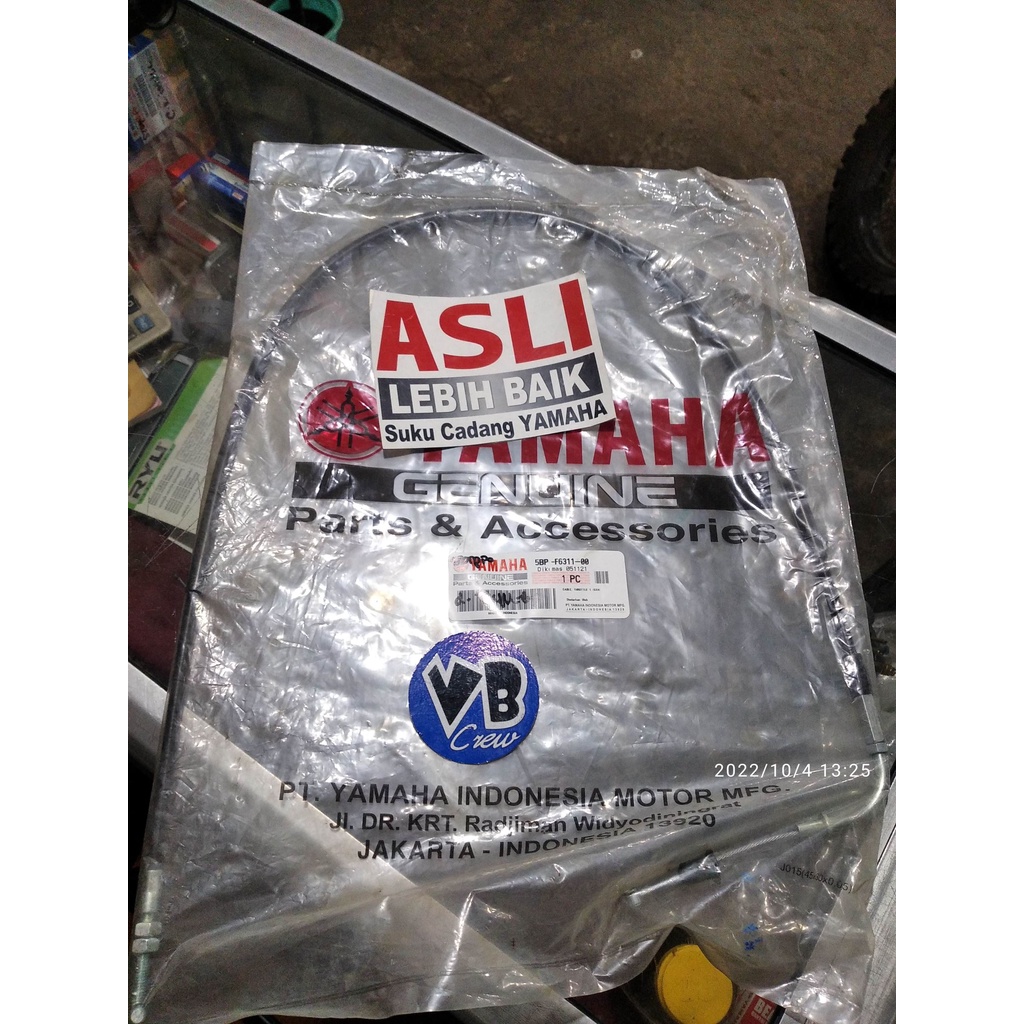 Jual aneka kabel motor scorpio. gas, kopling, speedo dan rpm | Shopee ...