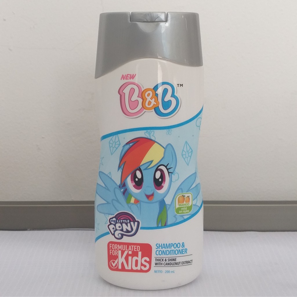 Jual PROMO B&B SHAMPOO & CONDITIONER LITTLE PONY (MANGO) 200ML | Shopee ...