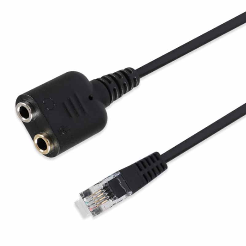 Jual KABEL CONVERTER MICROPHONE EARPHONE TO LAN RJ11 | Shopee Indonesia