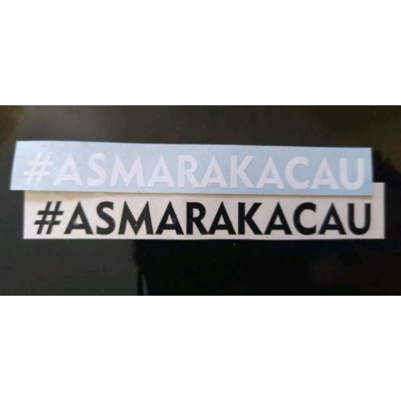 Jual Cutting Stiker Asmarakacau Termurah | Shopee Indonesia