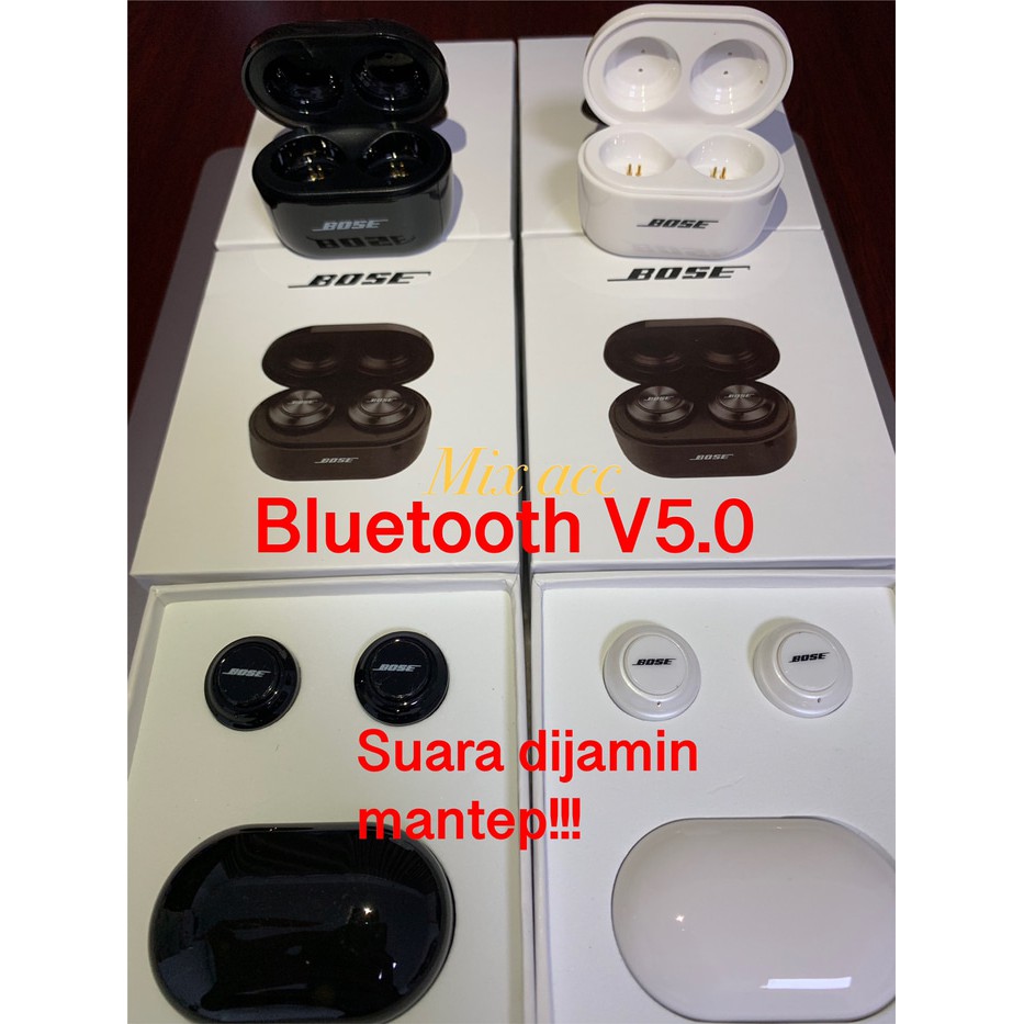 Jual Headset bluetooth BOSE Wireless earphone bluetooth Isi 2 kiri