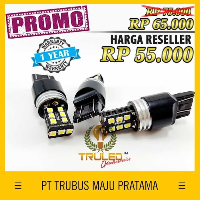Jual ULTIMA LED REM MOBIL T20 7443 FULL CANBUS BERGARANSI 1 TAHUN ...