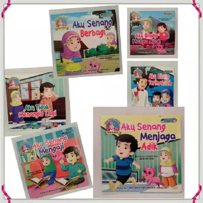 Jual Buku Anak, Buku Cerita Bergambar Seri Balita Cerdas Syifa Dan Kity ...