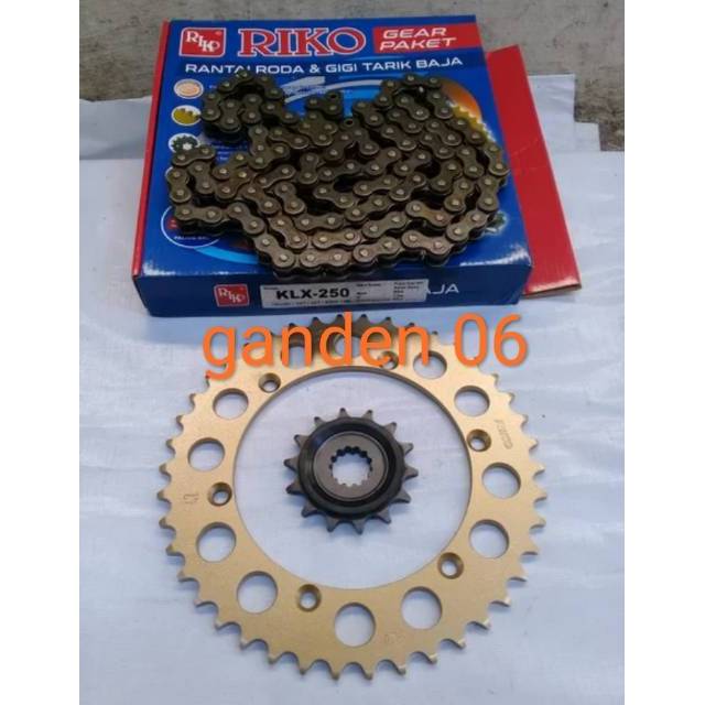 Jual GEAR SET GIR KOMPLIT KAWASAKI KLX 250 RIKO VIETNAM | Shopee Indonesia