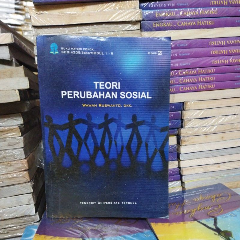 Jual Buku Materi Pokok Teori Perubahan Sosial UT. Buku Universitas ...