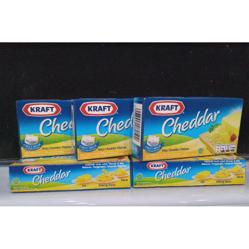 Jual KRAFT Cheddar 165gr | Shopee Indonesia