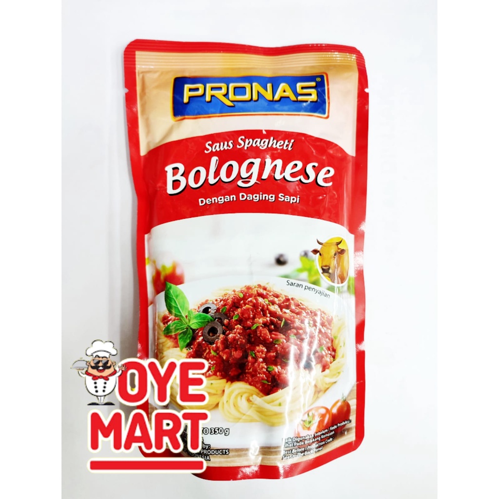 Jual Pronas Saus Spagheti Bolognais Gr Sauce Spaghetti Bolognese Shopee Indonesia