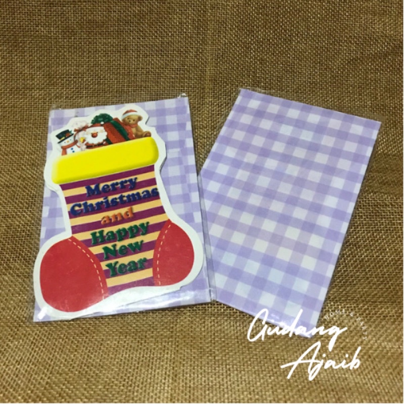 Jual Kartu Ucapan Natal / Merry Christmas and Happy New Year Greeting