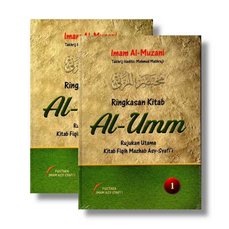 Jual Ringkasan Kitab Al Umm Original Asli 1 Set Lengkap 2 Jilid Box