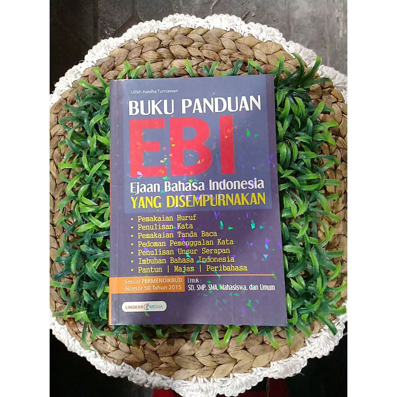 Jual BUKU PANDUAN EBI (EJAAN BAHASA INDONESIA YANG DI SEMPURNAKAN ...