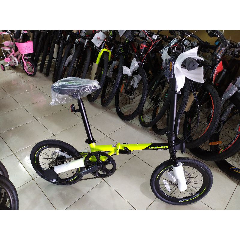 Jual Sepeda Lipat Genio Runes Chromoly Shopee Indonesia