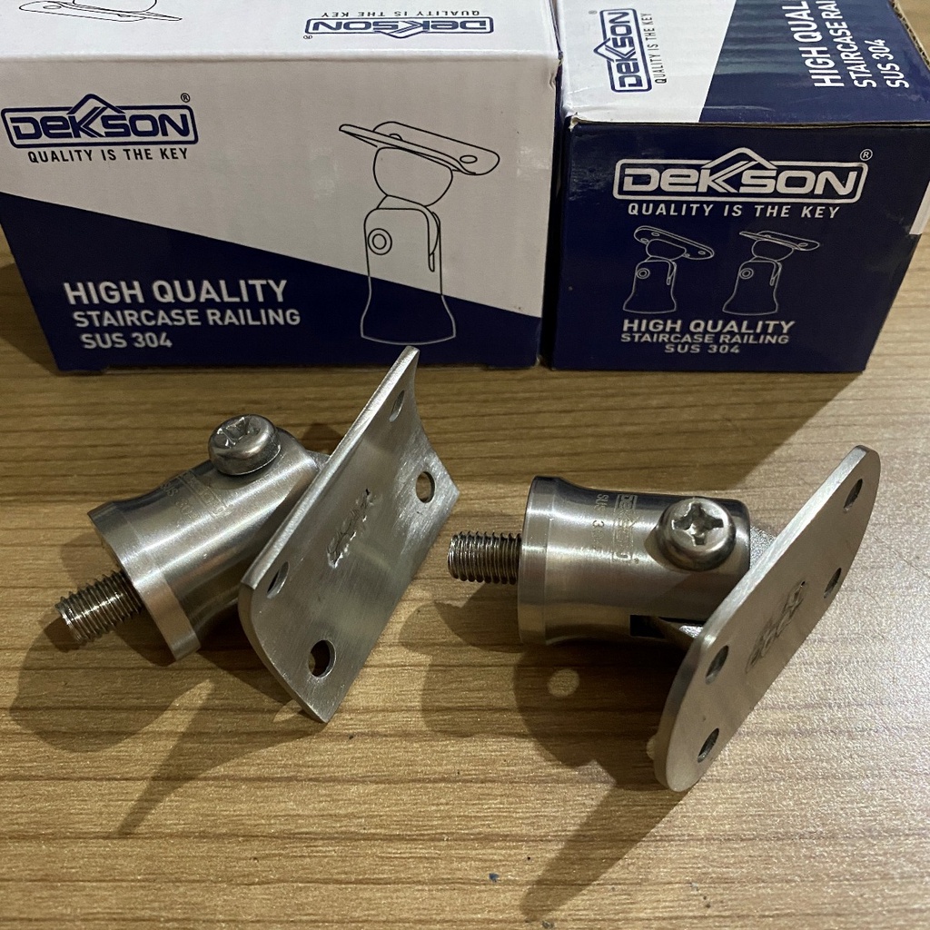 Jual STAIRCASE RAILING HOLDER DEKKSON SUS 304 SCH 01 OVAL STRAIGHT SSS ...