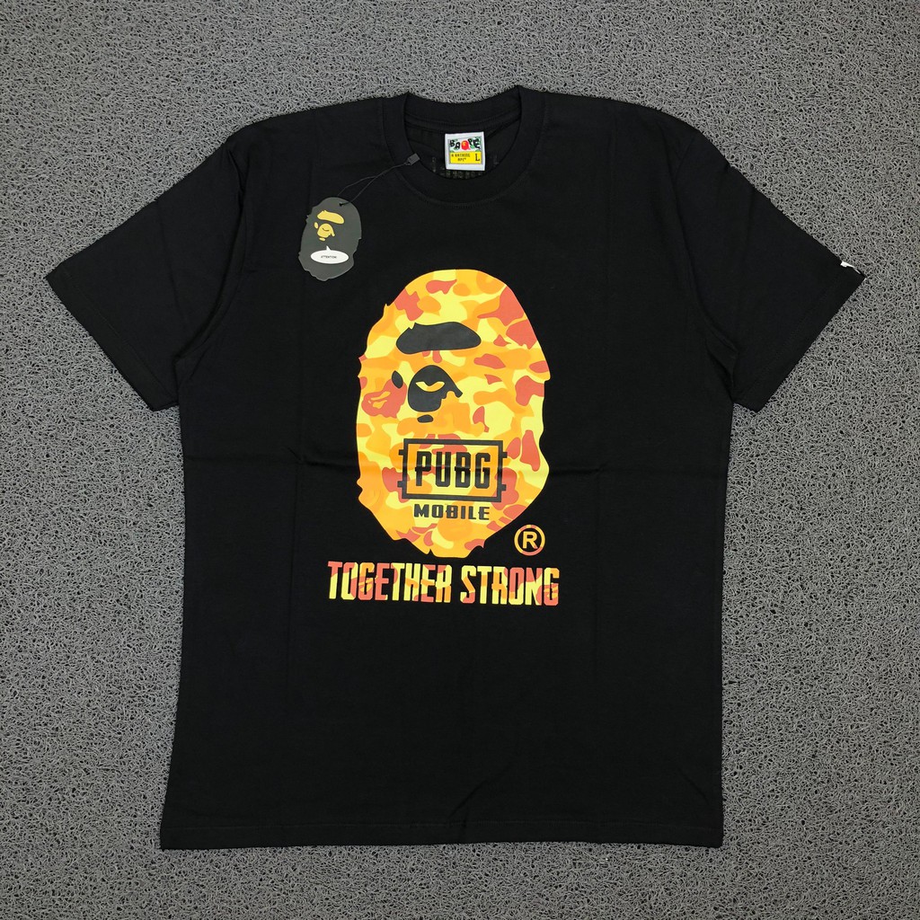 Bape x pubg t shirt best sale