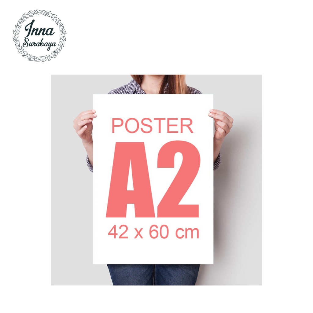 Jual POSTER A2 150GSM CUSTOM | Shopee Indonesia