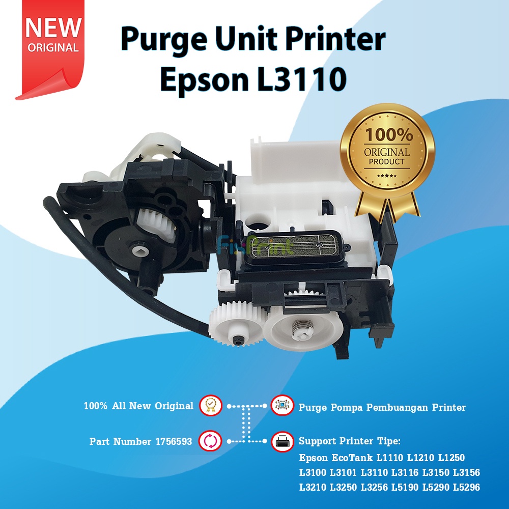 Jual Pompa Assy Unit Epson L1110 L1210 L3110 L3210 Purge Cleaning Kit