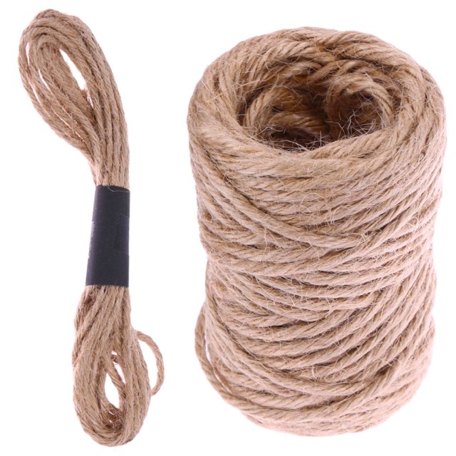 Jual TALI RAMI 1 METER HEMP ROPE 2 PLY | Shopee Indonesia