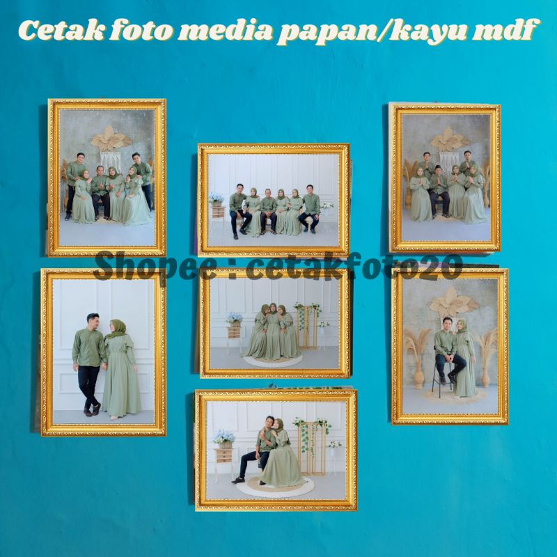 Jual Cetak Foto Uk R Media Papan Mdf X Cm Best Seller Tanpa Kaca Shopee Indonesia